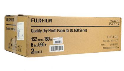 Papel Fujifilm DL600/650 Lustre 15,2cm x 180m